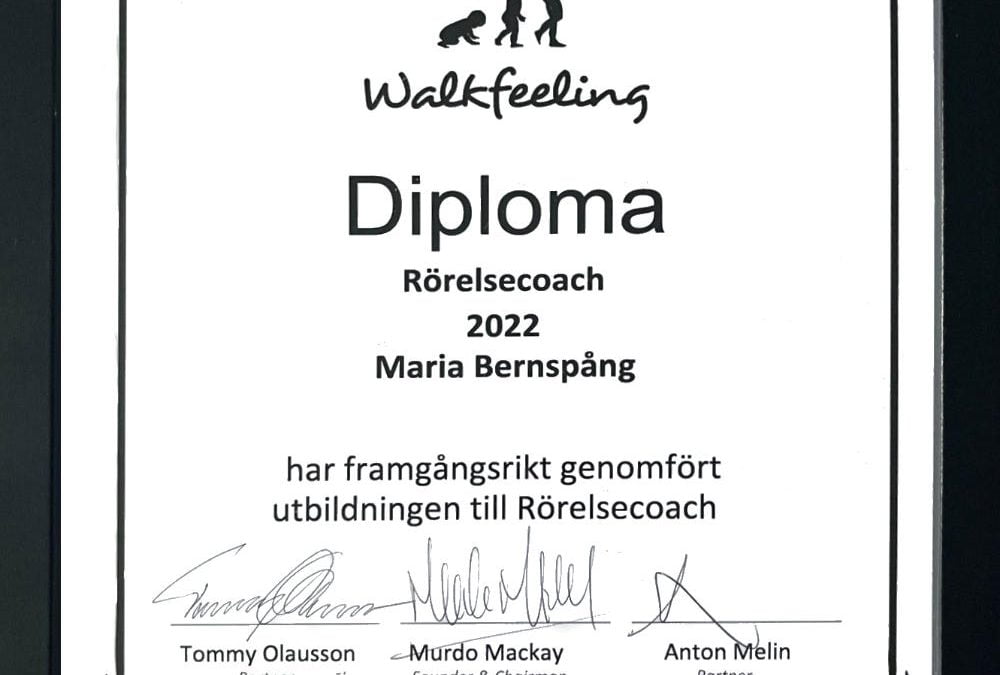 Diplom Rörelse Coach 2022